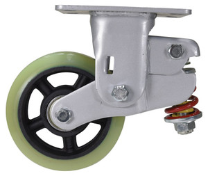 Vestil Japanese Engineered Spring Loaded Towing Casters, Rigid - CST-G80-6X2PU-R