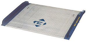 Bluff Manufacturing 72"W x 48"L Aluminum Dock Board, 10,000 lb. Capacity - HAC7248