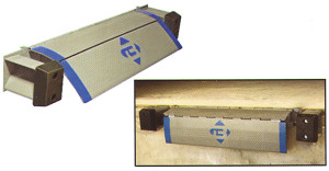 Bluff Manufacturing Edge of Dock Leveler, 72" Usable Width 30,000 lb. Capacity - H30EP72