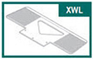 Wesco Toe Plate, Type XWL, for Power LiftKar SAL Stair Climbing Trucks - 274170