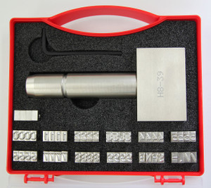 Pryor 54 Piece Steel Type Number Marking Kit, 1.5 mm (1/16") - TPNMK015