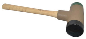 Lixie Dead Blow Mallet with Hickory Handle #300L-MH, Aluminum Head, 3" Face Diameter, 116 oz. Head Weight - 66-486-2