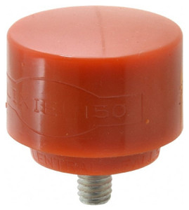 Lixie Replacement Hammer Tip #150S, Orange Soft Face, 1-1/2" Diameter - 66-489-6