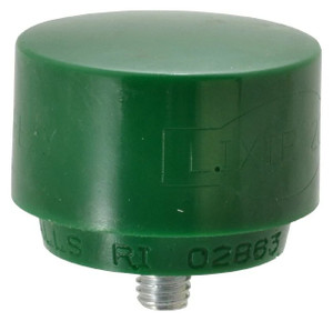 Lixie Replacement Hammer Tip #200M, Green Medium Face, 2" Diameter - 66-496-1