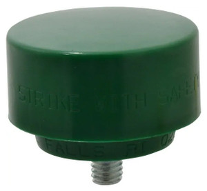 Lixie Replacement Hammer Tip #250M, Green Medium Face, 2-1/2" Diameter - 66-497-9