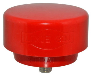 Lixie Replacement Hammer Tip #300T, Red Tough Face, 3" Diameter - 66-504-2