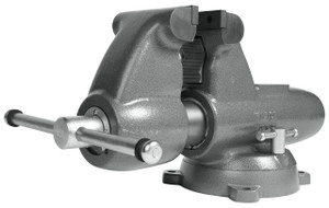Wilton Combination Pipe & Bench Round Channel Vise with Swivel Base, 6" Jaw Width - WL9-28828