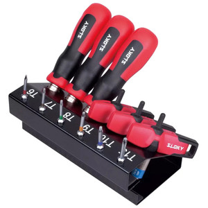 Sloky HL Display Set TORX Sizes TX6-TX15 - STS-TX-HL-S4