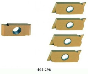 Precise 5 Piece Right Hand Grooving, Cut-off, Threading Inserts - 404-296