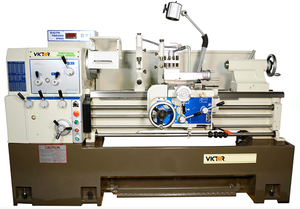 Victor S1760EVS Precision Heavy Duty Electronic Variable Speed Lathe, 3" Bore - VS1760EVS