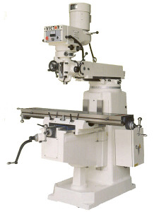 Victor Electronic Variable Speed Vertical Knee Mill, 10" x 54" Table - VJF-4EVS