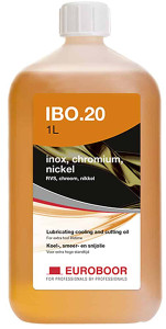 Euroboor IBO.20 Inox, Chromium & Nickel Lubricating & Cooling Cutting Oil, 1L / 33.8 oz. - IBO.2001