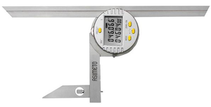Asimeto 360° (4 x 90°) LCD Display Digital Protractor, 490-16-2