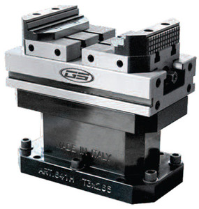 GS Tooling Multi-Tasking Modular Vise for 5-Axis Machining Centers, Type 3x266 - 382-526