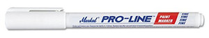 Markal Pro-Line White Fine Tip Marker - 8030-9671
