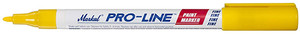 Markal Pro-Line Yellow Fine Tip Marker - 8030-9672