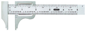 General Pocket Slide Caliper #729, 0-4" - 40-006-9