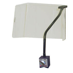 Rockford On/Off Magnetic-Base Shield 30° and 90° w/10-3/8" Front and 12" Flex Arm - KYL209