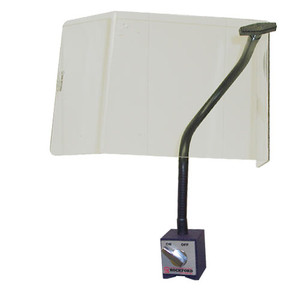 Rockford On/Off Magnetic-Base Shield 30° and 90° w/10-3/8" Front and 18" Flex Arm - KYL210