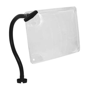 Rockford 8"x10" Concave Safety Chip Shield and 12" Direct-Mount Flexible Arm - KYL160