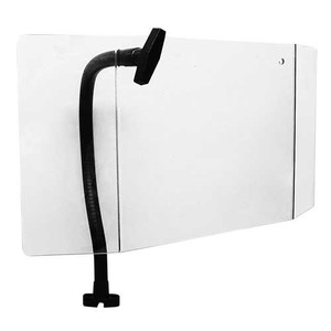 Rockford Safety Chip Shield 30° Angle w/ 10 3/8" Front and 18" Direct-Mount Flexible Arm - KYL143