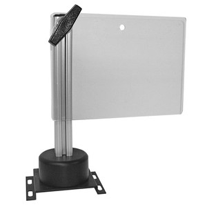 Rockford 8" Rigid-Arm Magnetic Base 6"x8" Flat Chip Shield - CBS1C1