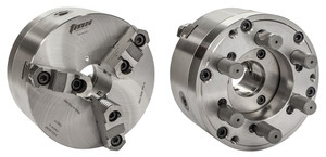 TMX 3-Jaw Type D Direct Mount Scroll Chuck, 10in D1-8 - 3-823-1038P