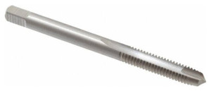 Interstate HSS Spiral Point Plug Tap, #10-24 UNC Thread, 2 Flutes, 2-3/8" OAL - 73-183-6