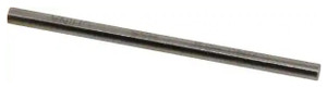 Interstate Number HSS Bright Finish Jobber Length Drill Blank, Size #6, 3-3/4" Length - 70-781-0
