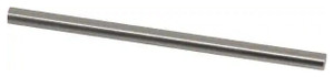 Interstate Number HSS Bright Finish Jobber Length Drill Blank, Size #7, 3-5/8" Length - 70-782-8