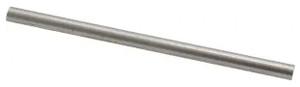 Interstate Number HSS Bright Finish Jobber Length Drill Blank, Size #12, 3-1/2" Length - 70-787-7