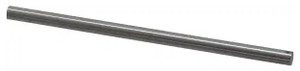 Interstate Number HSS Bright Finish Jobber Length Drill Blank, Size #25, 3" Length - 70-800-8