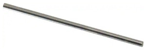 Interstate Number HSS Bright Finish Jobber Length Drill Blank, Size #43, 2-1/4" Length - 70-818-0