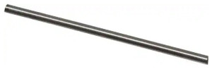 Interstate Number HSS Bright Finish Jobber Length Drill Blank, Size #45, 2-1/8" Length - 70-820-6