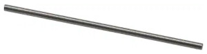 Interstate Number HSS Bright Finish Jobber Length Drill Blank, Size #52, 1-7/8" Length - 70-827-1