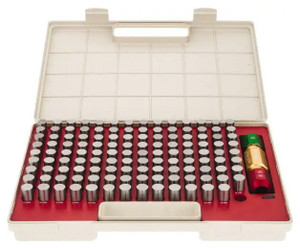 SPI Class ZZ Pin Gage Set, Inch, Steel, Minus Tolerance, 0.626 - 0.750" Range, 125 Pieces - 22-150-7