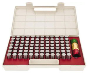 SPI Class ZZ Pin Gage Set, Inch, Steel, Minus Tolerance, 0.833 - 0.916" Range, 84 Pieces - 22-152-3