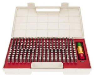 SPI Class ZZ Pin Gage Set, Inch, Steel, Plus Tolerance, 0.251 - 0.500" Range, 250 Pieces - 22-156-4