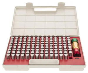 SPI Class ZZ Pin Gage Set, Inch, Steel, Plus Tolerance, 0.626 - 0.750" Range, 125 Pieces - 22-158-0