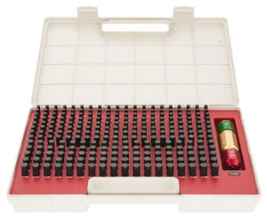 SPI Class ZZ Pin Gage Set, Inch, Black Oxide Coated Steel, Minus Tolerance, 0.251 - 0.500" Range, 250 Pieces - 22-164-8