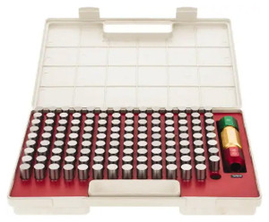 SPI Class ZZ Pin Gage Set, Metric, Steel, Minus Tolerance, 16.5 - 18.98mm Range, 125 Pieces - 22-183-8