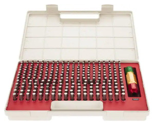 SPI Class ZZ Pin Gage Set, Metric, Steel, Plus Tolerance, 5 - 9.98mm Range, 250 Pieces - 22-190-3