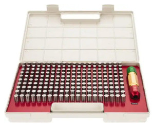 SPI Class ZZ Pin Gage Set, Metric, Steel, Plus Tolerance, 10 - 13.98mm Range, 200 Pieces - 22-191-1