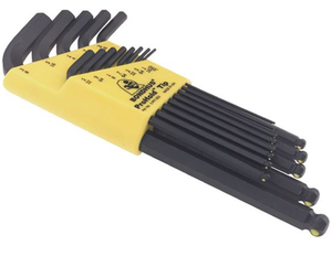 Bondhus 10 Piece ProHold™ Balldriver L-Wrench Set 1/16" to 1/4" 74938