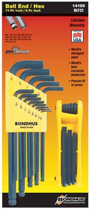 Bondhus Balldriver L-Wrench & Gorilla Grip Hex Key Sets