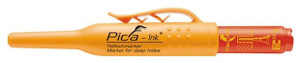 Pica Red Ink Marker for Deep Holes #150/40/SB