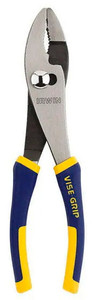 IRWIN VISE-GRIP Slip Joint Pliers, Wire Cutting Shear #2078408, 8" Length - 92-502-4