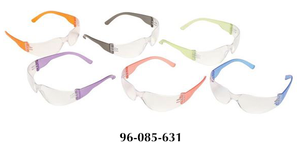 Pyramex Intruder® Multi-Color Pack Clear Lens Safety Glasses S4110SMP