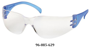 Pyramex Intruder® Clear Lens, Blue Frame Safety Glasses SN4110S - 96-085-629