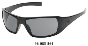 Pyramex Goliath® Black Frame, Gray Polarized Lens Safety Glasses SB5621D